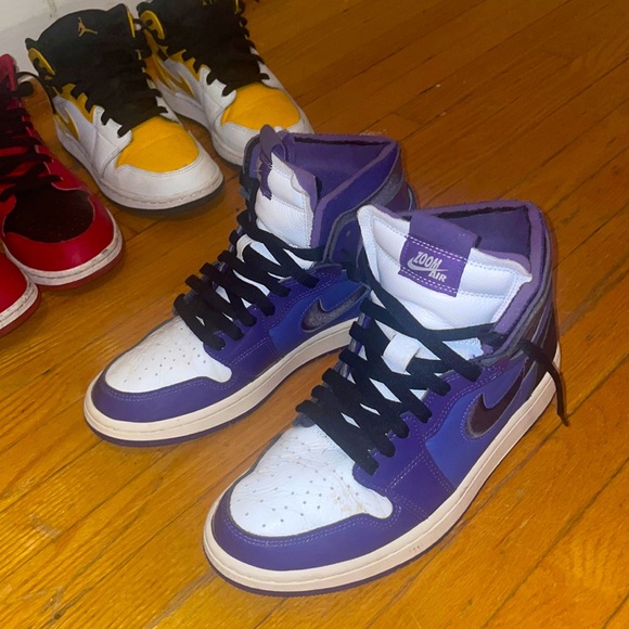 Purple retro jordan 1 zoom air - Picture 1 of 1